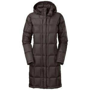 North Face Metropolis Parka in Charcoal Grey